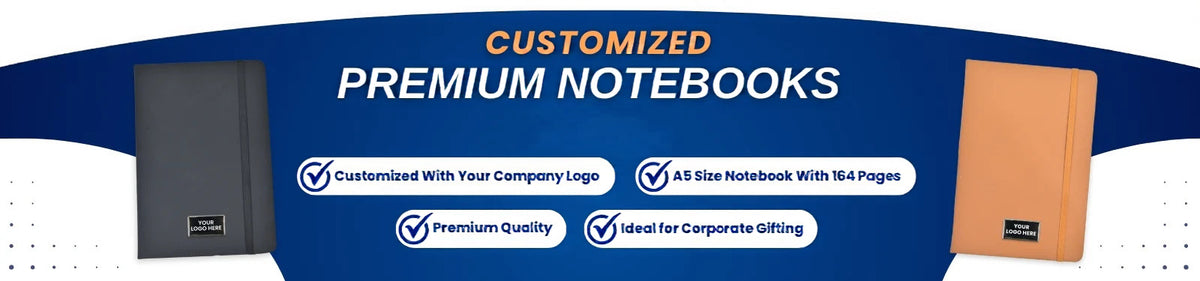 Customized Premium Notebook with Company Logo