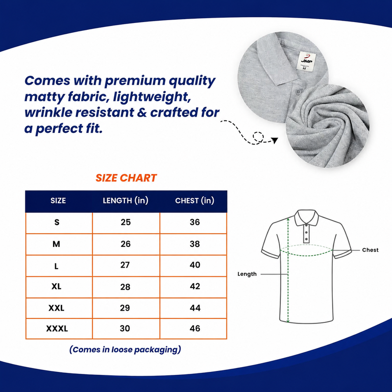 Customized Polo T-Shirt with Company Logo