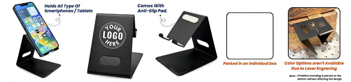 Customized Mobile Stand with Company Logo