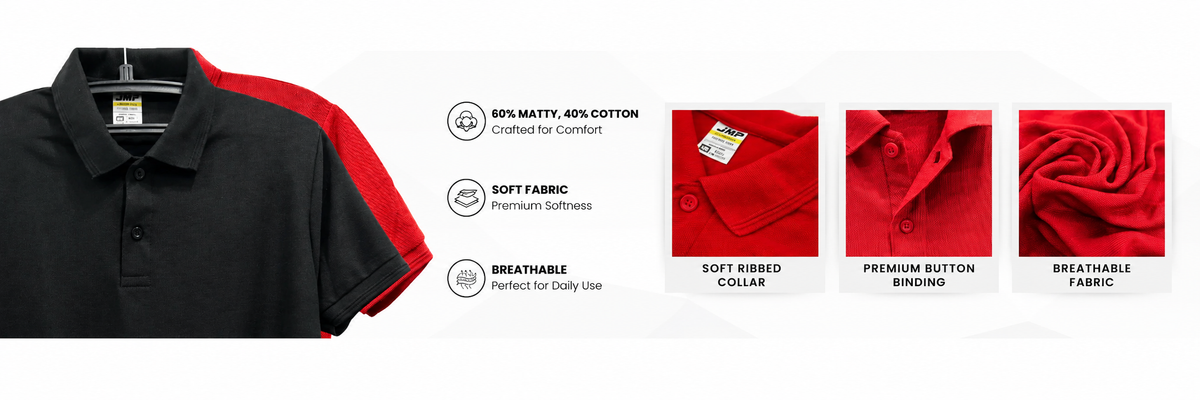 Customized Polo T-Shirt with Company Logo