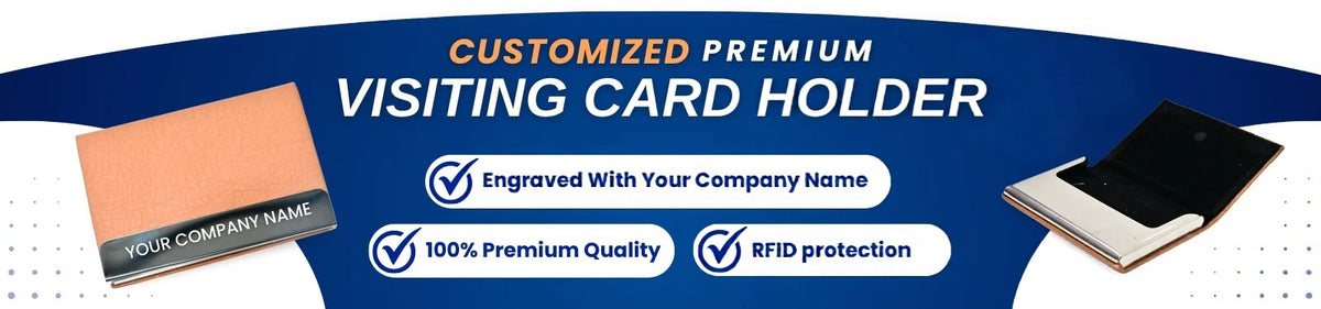 Customized Visiting Card Holder with Logo