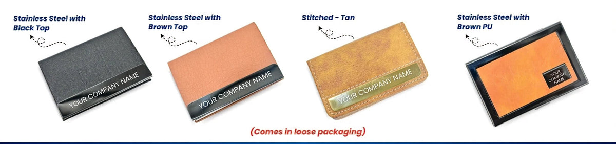 Customized Visiting Card Holder with Logo