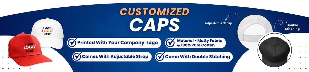 Customized Polo Cap with Company Logo