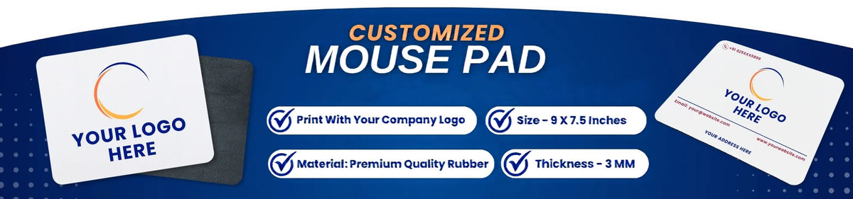 Customized Mouse Pad with Company Logo