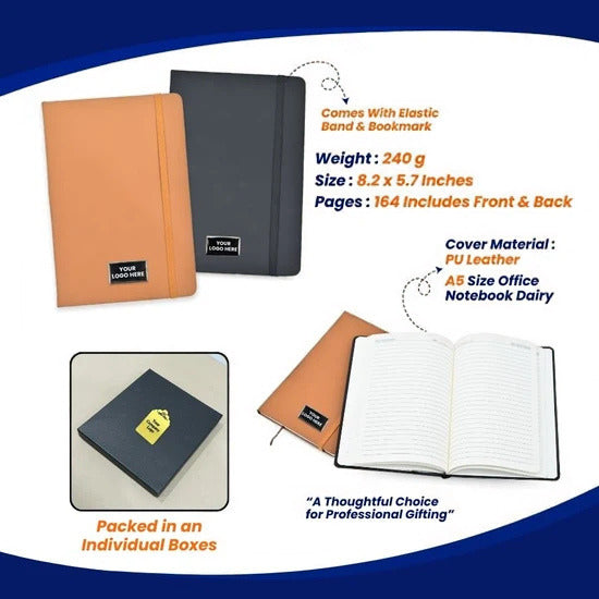 2-in-1 Diary & Pen Corporate Gift Set