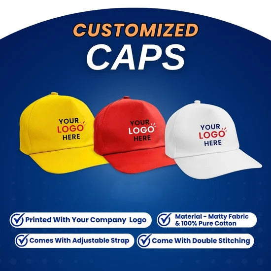 Customized Polo Cap with Company Logo