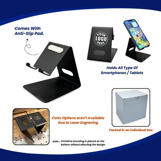 Customized Mobile Stand with Company Logo