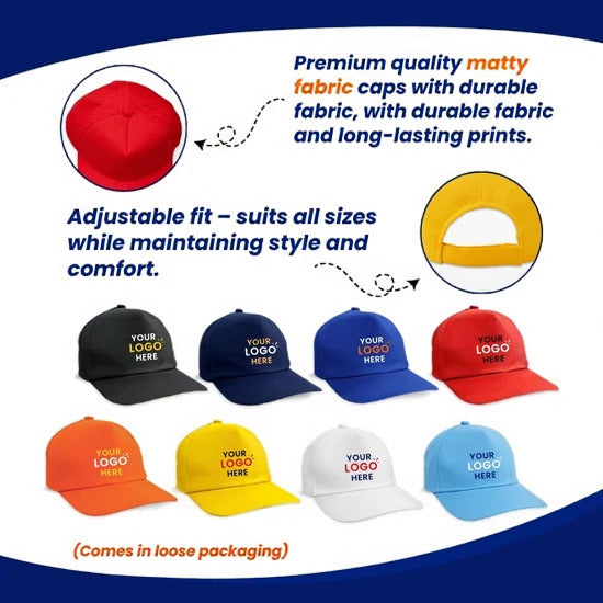 Customized Polo Cap with Company Logo