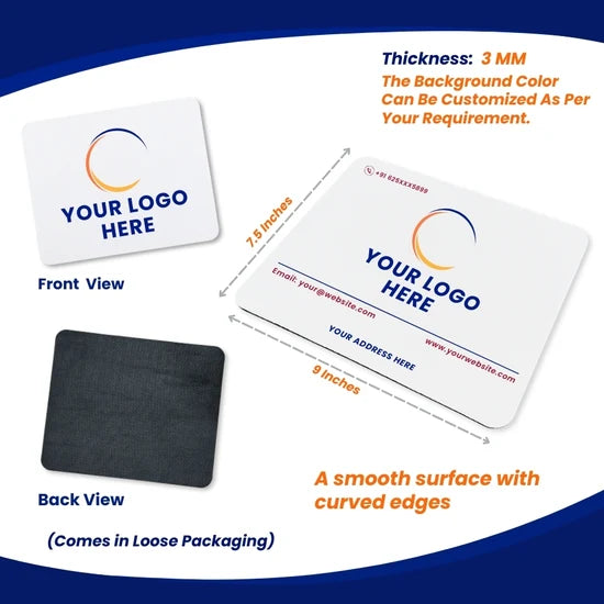 Customized Mouse Pad with Company Logo