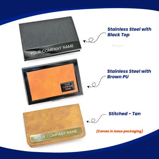 Customized Visiting Card Holder with Logo