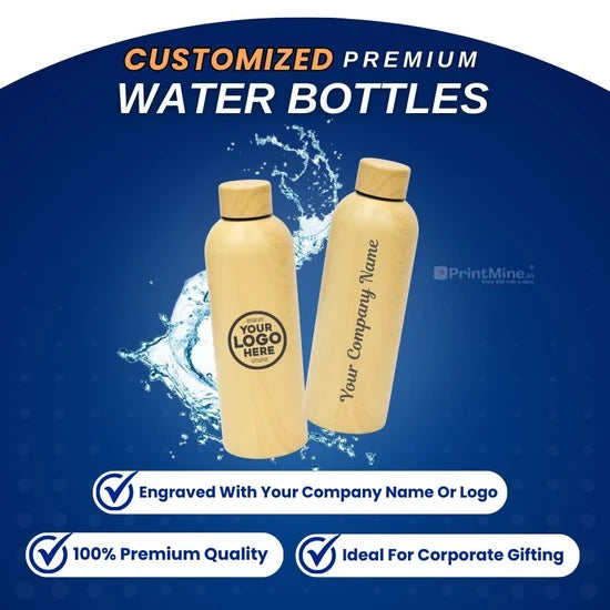 Customized Premium Water Bottle with Logo